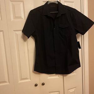 Black Sean John Men’s Work Shirt